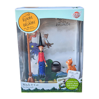 Room on the Broom Witch & Cat Figurine Twin Pack image