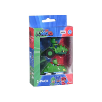 PJ Masks Gekko Die Cast Rover & Car Twin Pack Green image