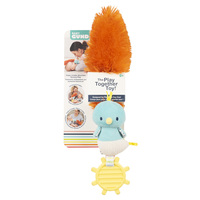 GUND Baby Tinkle Crinkle Birdie Play Together Toy Orange image