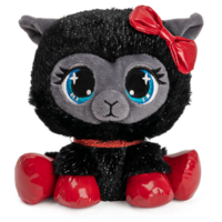 GUND P.Lushes Pets Ba-Bah Noir Llama Plush Toy 16cm Black image