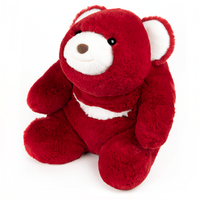 GUND Teddy Bear Snuffles 40th Anniversary Edition Plush Toy 33cm Red image