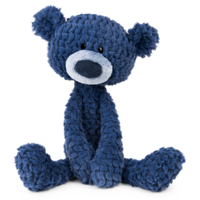 GUND Toothpick Teddy Bear Ripple Plush Toy 38cm Blue image