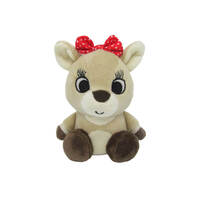 Rudolph the Red Nosed Reindeer Clarice Jingler Plush Toy 14cm image