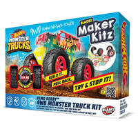 Hot Wheels Maker Kitz Monster Truck 4WD Kits image