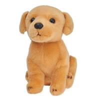 Cuddlimals Dog Channing Labrador Seated Plush Toy 15cm image