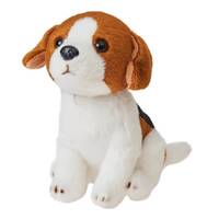 Cuddlimals Dog Harper Beagle Seated Plush Toy 15cm image