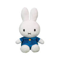 Miffy Classic Blue Plush Toy Small 20cm image