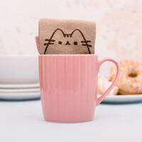 Pusheen Sock in a Mug 250ml Pink image