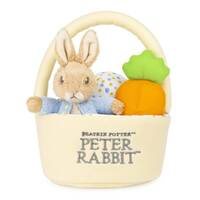 Beatrix Potter Peter Rabbit Easter Basket Plush Toys 4 Pack image