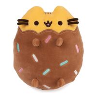 Pusheen the Cat Chocolate Dipped Cookie Squisheen Plush Toy 15cm image