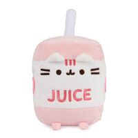 Pusheen the Cat Sips Juice Box Plush Toy 15cm Pink image