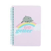 Pusheen the Cat Self Care Club Spiral Notebook A5 image