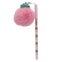Pusheen the Cat Self Care Club Ballpen with Pink Pom Pom image