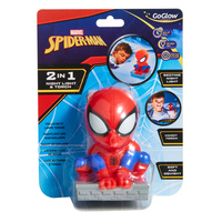 Spiderman GoGlow 2 in 1 Night Light & Torch image