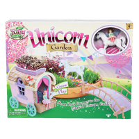 My Fairy Garden Unicorn Garden with Caravan image