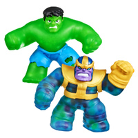 Heroes of Goo Jit Zu Marvel Hulk vs Thanos Pack Series 4 image