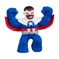 Heroes of Goo Jit Zu Marvel Captain America Sam Wilson Minis Hero Pack Series 5 image