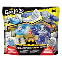 Heroes of Goo Jit Zu DC Arctic Armor Batman vs Mr Freeze Versus Pack Series 4 image