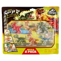 Heroes of Goo Jit Zu Jurassic World Minis Mega 6 Pack Series 3 image