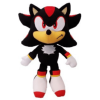 Sonic the Hedgehog Shadow 30th Anniversary Plush Toy 23cm Black image
