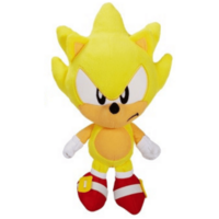 Sonic the Hedgehog Super Sonic 30th Anniversary Plush Toy 23cm Yellow image
