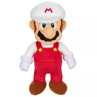 Nintendo Super Mario Fire Mario Plush Toy 25cm image