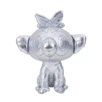 Pokemon Select Grookey Plush Toy 20cm Silver 25th Anniversary image