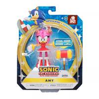Sonic the Hedgehog Amy with Piko Piko Hammer Figure 10cm image