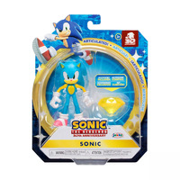 Sonic the Hedgehog Modern Sonic with Chaos Emerald Figure 10cm image