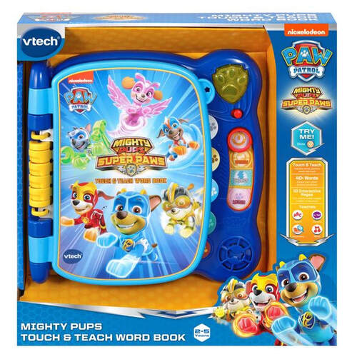 VTech Paw Patrol Mighty Pups Touch & Teach Word Book