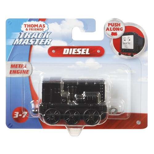 Thomas & Friends Diesel Diecast Metal Push Along Engine Small Black