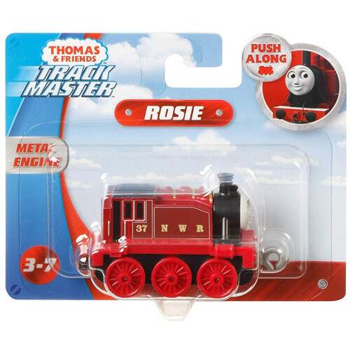 Thomas & Friends Rosie Diecast Metal Push Along Engine Small Red