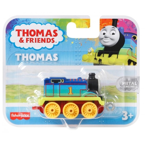 Thomas & Friends Thomas Diecast Metal Push Along Engine Small Rainbow