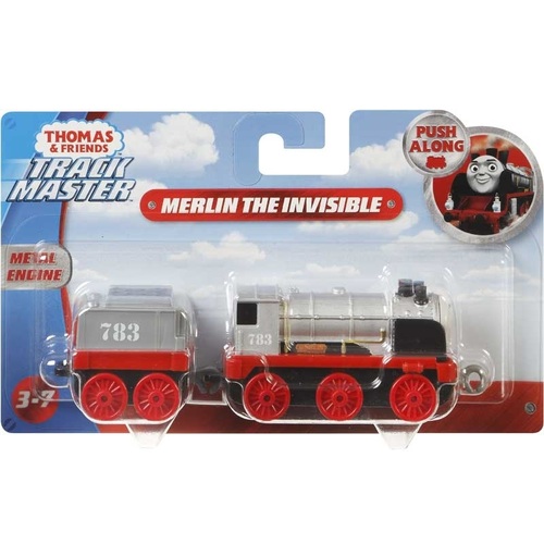 Thomas & Friends Merlin the Invisible Diecast Engine Large Silver