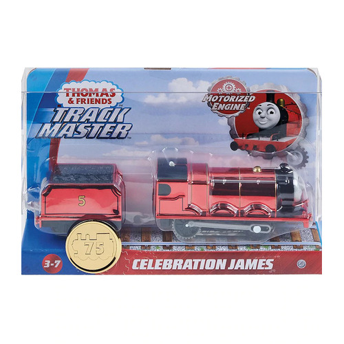 Thomas & Friends Celebration James Limited Edition Metallic Motorized Engine