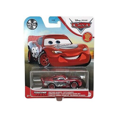 Disney Pixar Cars Lightning McQueen Racing Red Diecast Vehicle #95