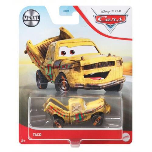 Disney Pixar Cars Taco Diecast Vehicle Yellow