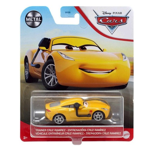 Disney Pixar Cars Trainer Cruz Ramirez Diecast Vehicle Yellow