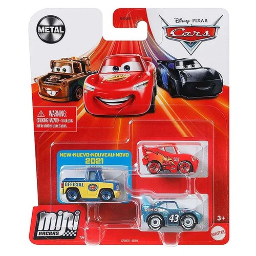 Disney Pixar Cars LA International Speedway Mini 3 Pack