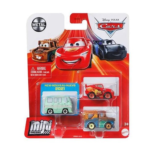 Disney Pixar Cars Team Rusteze Mini 3 Pack