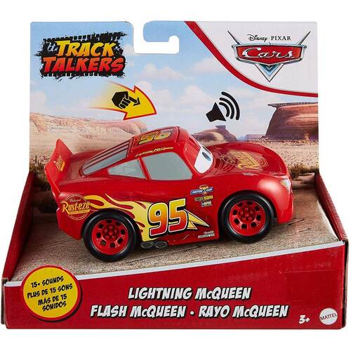 Disney Pixar Cars Lightning McQueen Track Talkers Car