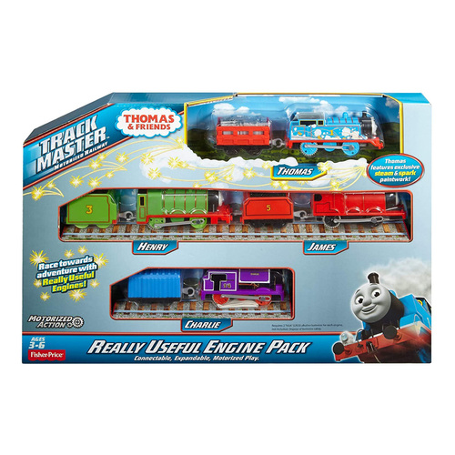 Thomas & Friends Track Master Really Useful Motorized Engines 4 Pack
