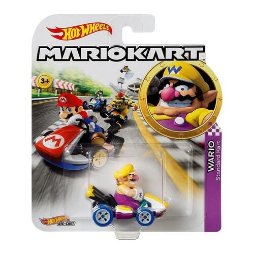 Hot Wheels Mario Kart Wario Standard Kart