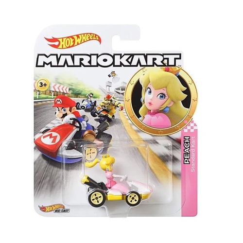 Hot Wheels Mario Kart Princess Peach Standard Kart