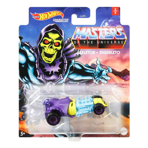 Hot Wheels Masters of the Universe Skeletor Character Car