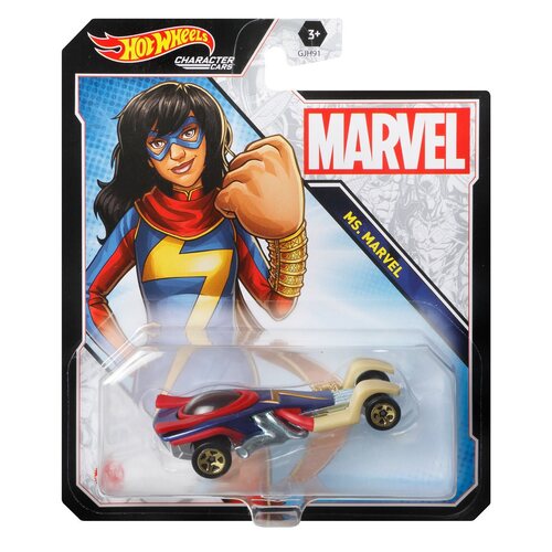 Hot Wheels Marvel Ms. Marvel Character Car