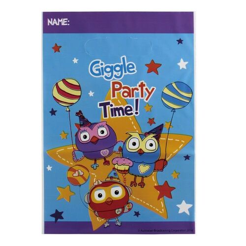 Giggle & Hoot Party Loot Bags 8 Pack