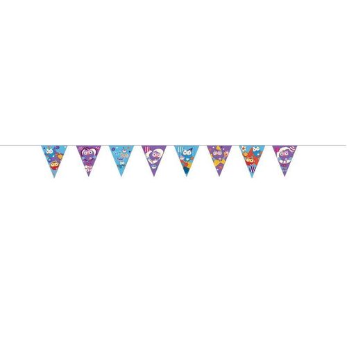 Giggle & Hoot Party Pennant Banner 2.4m