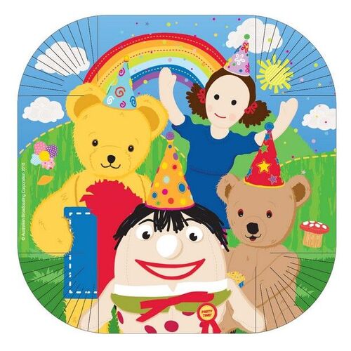 Play School Paper Party Plate 25.4cm 8 Pack