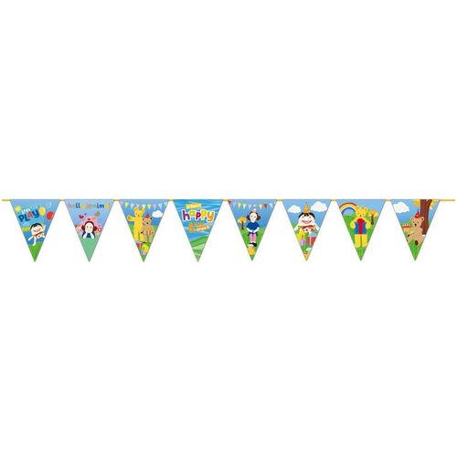 Play School Party Flag Pennant Banner 2.4m